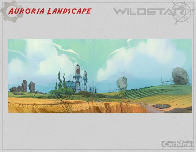 Conceptart de Auroria - Auroria Landscape