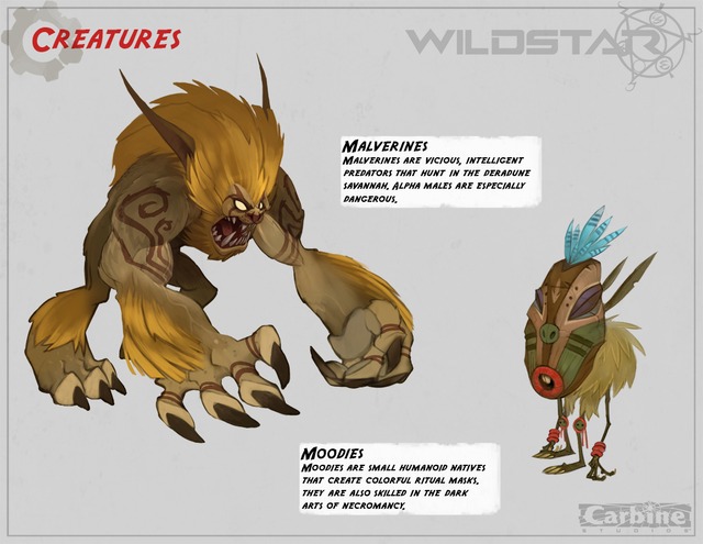 La vie sauvage de Deradune - Concept Deradune Creatures