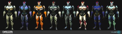 Image article Polycount sur les graphismes - WildStar Mechari Male Skin Customization01 e1370299157234