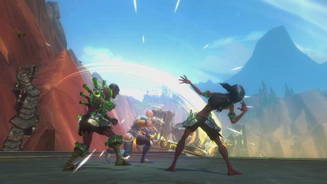 Nouvelles images du guerrier dans WildStar