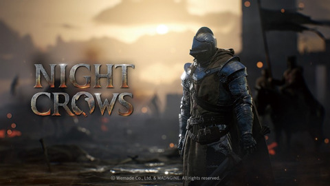 Night Crows - WeMade annonce le MMORPG Night Crows, basé sur des affrontements d'envergure