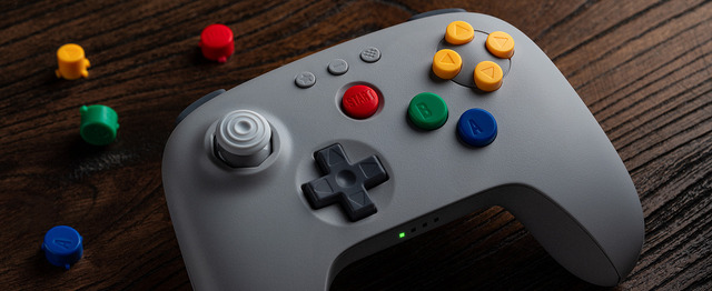 Lifestyle 8BitDo64BluetoothController2wide