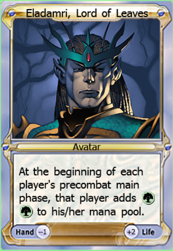 Avatar Vanguard Eladamri, Lord of Leaves