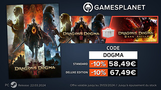 Dragon's Dogma 2 en promotion sur Gamesplanet