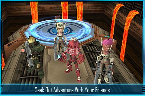 Capture officielle de Star Legends sur iOS