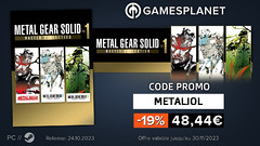 Code promo JOL x Gamesplanet : Metal Gear Solid: Master Collection Vol. 1 à -19%