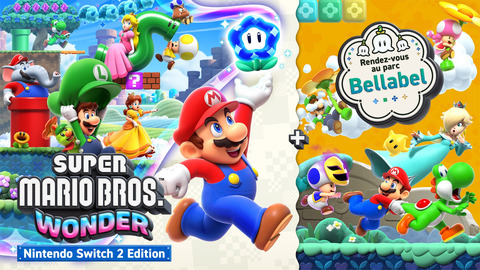 Super Mario Bros. Wonder - Test de Super Mario Bros. Wonder - Nintendo Switch 2 Edition + Rendez-vous au parc Bellabel - Toujours plus haut