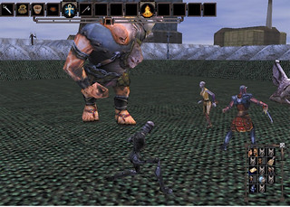 Combat contre un ettin