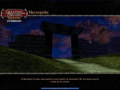 Dungeons and Dragons Online - Necropolis/La Nécropole