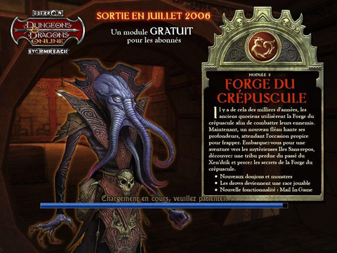 Dungeons and Dragons Online - Fonds d'écran 2: Chargement de modules