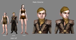 Rendu 3D de la nouvelle race des Gnomes Rendu 3D de la nouvelle race des Gnomes