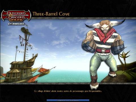 Dungeons and Dragons Online - La Crique des Barriliers/Three Barrel Cove - module 7.0