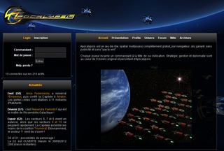 Apocalypsis - Accueil