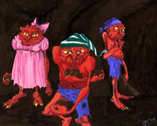 Illustration des Kobolds of Kher Keep