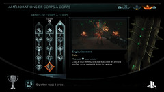 Les armes sont bien sûr améliorables