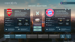 Copa City  TEAM SELECT