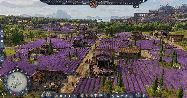 A117 Screenshot Lavender Field Production Teir Two LATIUM PC UI