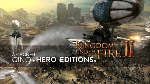 Kingdom Under Fire II - Jeux-concours : cinq exemplaires de l'Hero Edition de Kingdom Under Fire 2 à gagner