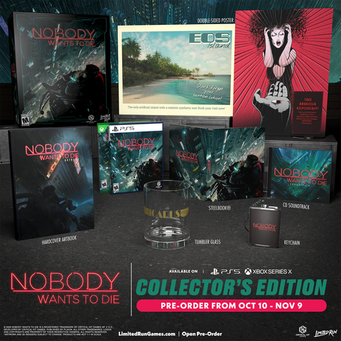 Nobody Wants to Die - Une édition physique pour Nobody Wants to Die