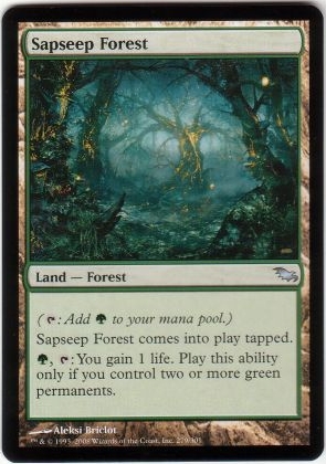 Carte Shadowmoor envoyée à une FNM