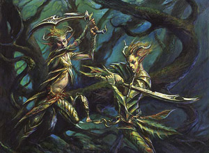 Illustration des Wildslayer Elves