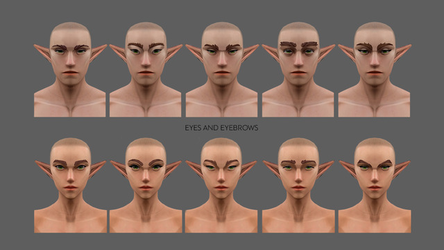Dragonwilds charactercustomisation Runefest charactercustomisation eyes