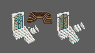 Dragonwilds LuminanceBuildingPieces BP Runefest PrifddinasBuildingKit Stairs
