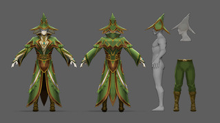 Dragonwilds LuminanceElfArmor Runefest Elven Mage