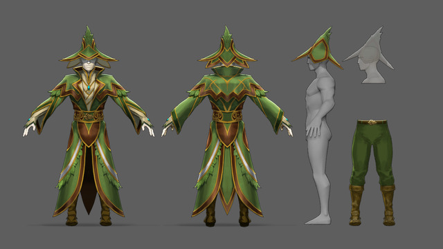 Dragonwilds LuminanceElfArmor Runefest Elven Mage
