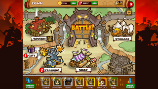 Screenshots DungeonRampage town main screen