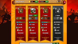 Screenshots DungeonRampage Victory Stats