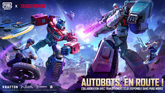 PUBG Mobile 3.9 : Transformers, Trinix et nouveaux modes