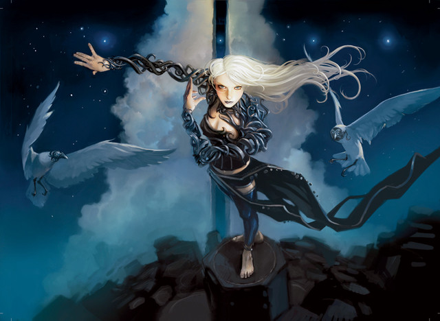 Illustration de la Windwright Mage