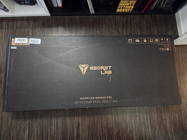 Le second carton, bien massif