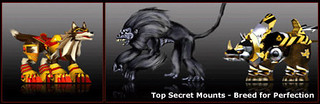 Montures du projet Top Secret