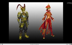 modéles de costumes d'inspiration chinoise