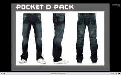 Le jeans du pack Pocket D