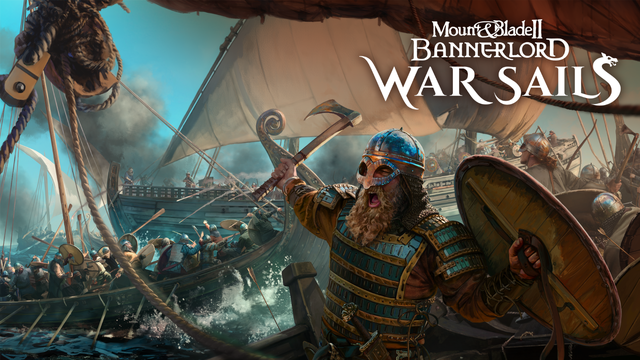 Mount  Blade II Bannerlord War Sails Key Art 1920x1080