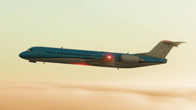 AirplaneinDawn