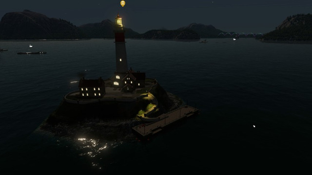 LighthouseLandmarkbyNight