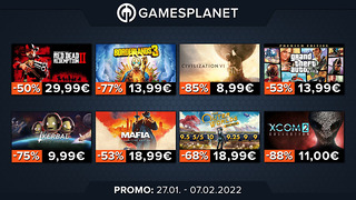 Lunar Sale Gamesplanet : 43 jeux Take-Two en promotion