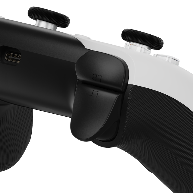 TheCompetitorWhite M01638 WH XBX CompetitorWiredController White BOBTriggers