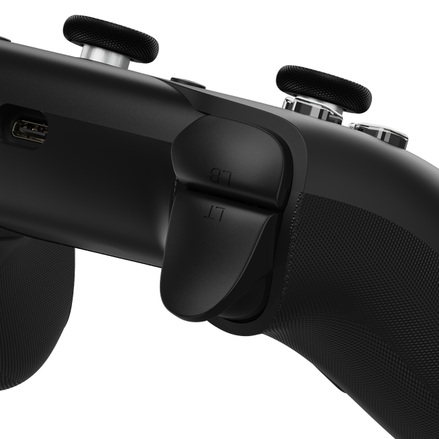 TheCompetitorBlack M01638 BK XBX CompetitorWiredController Black BOBTriggers