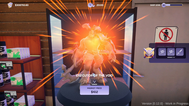 Tabletop Game Shop Simulator