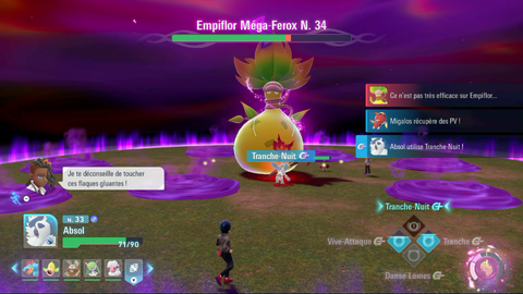 Certaines Méga-Évolutions ont un côté idiot voire ridicule qui fonctionne bien.