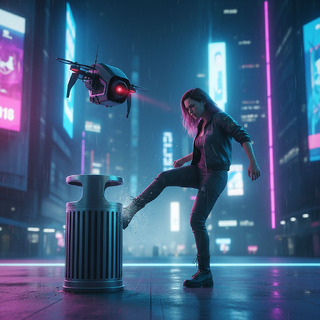Imaginary Worlds : cyberpunk