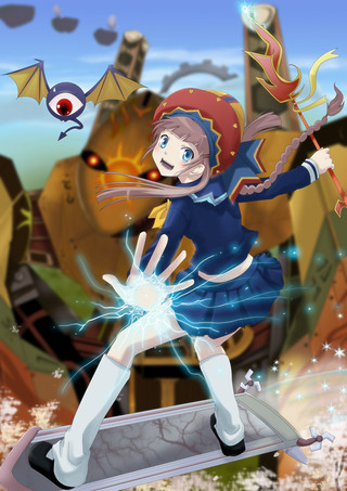 Premier prix du concours Art et Jeu Vidéo, par Malika Le Gall