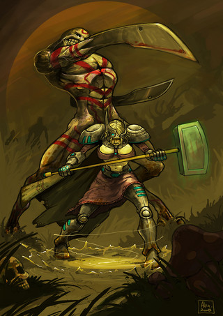 Premier prix du concours Art et Jeu vidéo, par Alexandre Guillaume