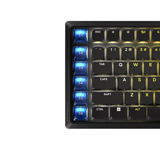 Corsair VanguardAir99 - VANGUARD AIR 99 WIRELESS BLACK GKEY