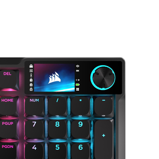 Corsair VanguardAir99 - VANGUARD AIR 99 WIRELESS BLACK LCD